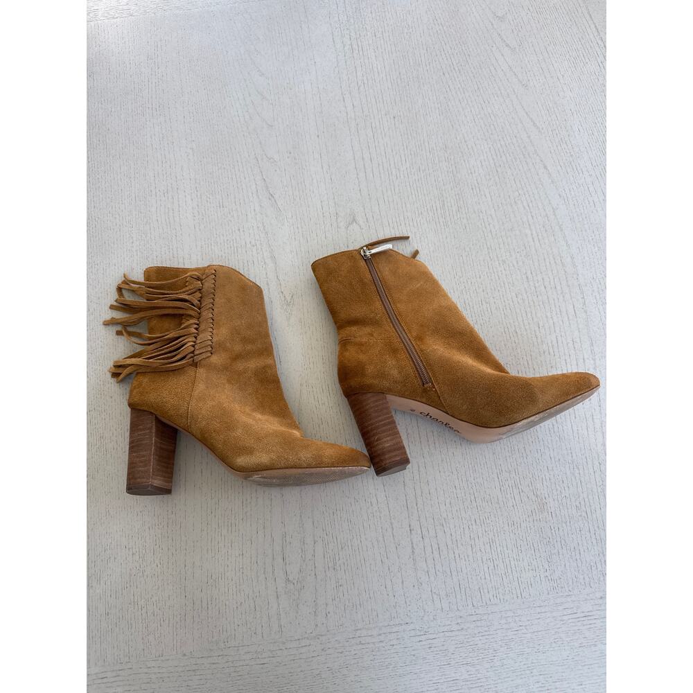 Charles David Boulder Boot Fringe Boho Western Su… - image 4